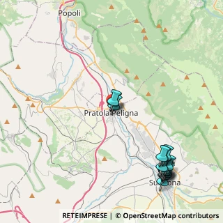 Mappa Via Vittorio Veneto, 67035 Pratola Peligna AQ, Italia (5.56938)