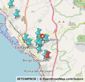 Mappa Via Anita Garibaldi, 00053 Civitavecchia RM, Italia (1.69364)