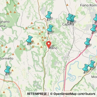 Mappa Via Quartarella, 00060 Riano RM, Italia (6.86091)