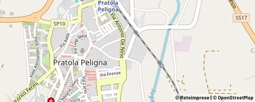 Mappa Pratola Peligna