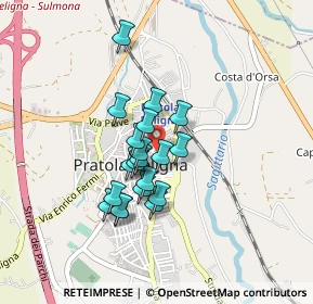 Mappa Via Antonio Gramsci, 67035 Pratola Peligna AQ, Italia (0.333)