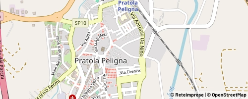 Mappa Pratola Peligna