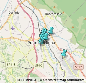 Mappa Via Antonio Gramsci, 67035 Pratola Peligna AQ, Italia (0.55545)