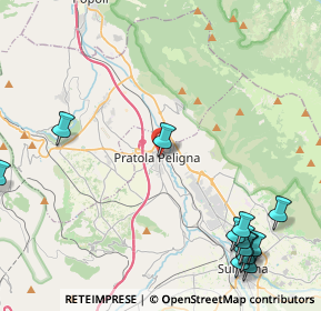 Mappa Via Antonio Gramsci, 67035 Pratola Peligna AQ, Italia (6.62071)