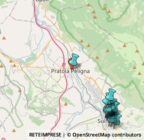 Mappa Via Antonio Gramsci, 67035 Pratola Peligna AQ, Italia (6.53611)