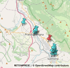 Mappa Via Antonio Gramsci, 67035 Pratola Peligna AQ, Italia (4.15818)