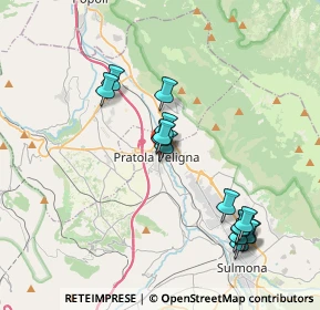 Mappa Via Antonio Gramsci, 67035 Pratola Peligna AQ, Italia (3.99867)