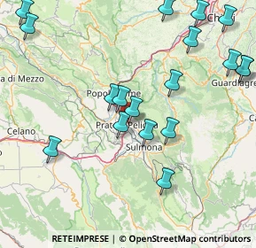 Mappa Via Antonio Gramsci, 67035 Pratola Peligna AQ, Italia (20.12611)