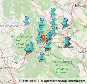 Mappa Via Turanense, 67061 Carsoli AQ, Italia (12.379)