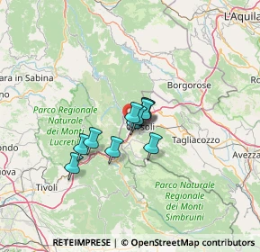 Mappa Via Turanense, 67061 Carsoli AQ, Italia (7.70273)