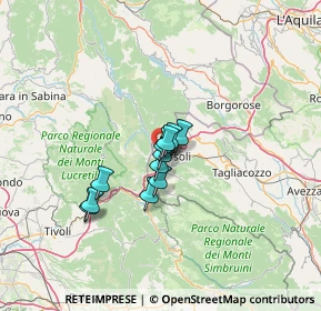 Mappa Via Turanense, 67061 Carsoli AQ, Italia (8.53818)