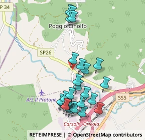 Mappa Via Turanense, 67061 Carsoli AQ, Italia (1.05769)