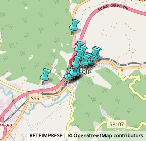 Mappa Via Tiburtina Valeria km 75, 67061 Carsoli AQ, Italia (0.3985)