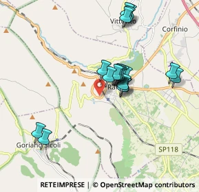 Mappa Castelvecchio Subequo, 67027 Raiano AQ, Italia (1.6945)
