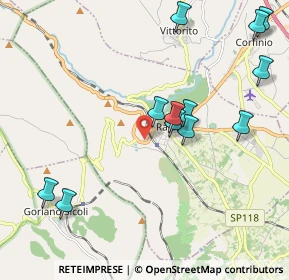 Mappa Castelvecchio Subequo, 67027 Raiano AQ, Italia (2.38083)