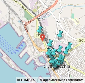 Mappa SS1 KM 72, 00053 Civitavecchia RM, Italia (0.5655)