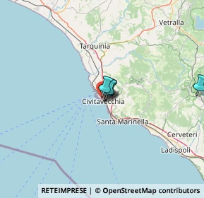 Mappa SS1 KM 72, 00053 Civitavecchia RM, Italia (27.5)