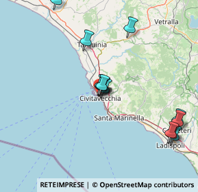 Mappa SS1 KM 72, 00053 Civitavecchia RM, Italia (16.21846)