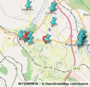 Mappa SP10, 67027 Raiano AQ, Italia (2.56158)