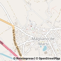 Map Magliano de' Marsi