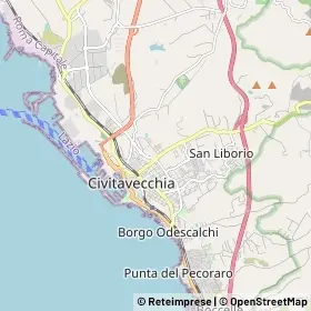 Mappa Civitavecchia