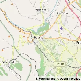 Mappa Raiano