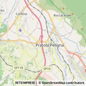 Mappa Pratola Peligna