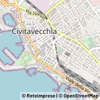 Map Civitavecchia