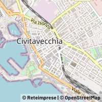 Map Civitavecchia
