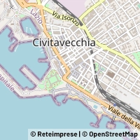 Mapa Civitavecchia