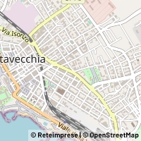 Peta Civitavecchia