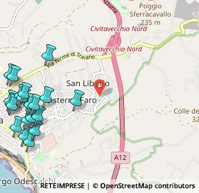 Mappa Via Carlo Fontana, 00053 Civitavecchia RM, Italia (1.6405)