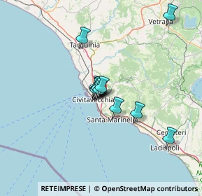Mappa Via Carlo Fontana, 00053 Civitavecchia RM, Italia (9.33917)