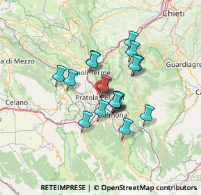 Mappa Vico II Corderia, 67035 Pratola Peligna AQ, Italia (10.01556)