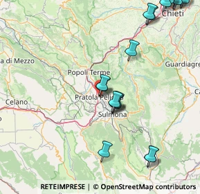 Mappa Vico II Corderia, 67035 Pratola Peligna AQ, Italia (22.89263)