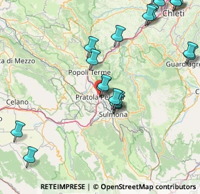 Mappa Via IV Novembre, 67035 Pratola Peligna AQ, Italia (21.284)