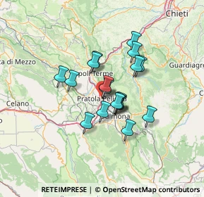 Mappa Via IV Novembre, 67035 Pratola Peligna AQ, Italia (10.05333)