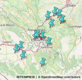 Mappa Via IV Novembre, 67035 Pratola Peligna AQ, Italia (15.39214)