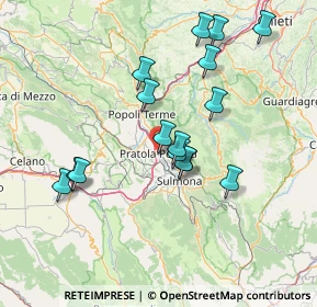 Mappa Via IV Novembre, 67035 Pratola Peligna AQ, Italia (14.53375)