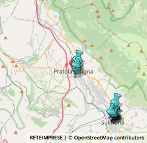 Mappa Via IV Novembre, 67035 Pratola Peligna AQ, Italia (5.09643)