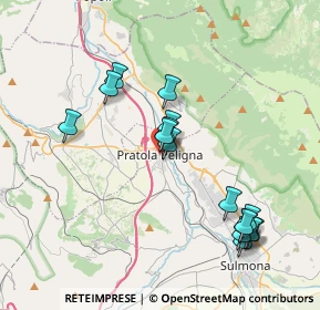 Mappa Via IV Novembre, 67035 Pratola Peligna AQ, Italia (4.07188)