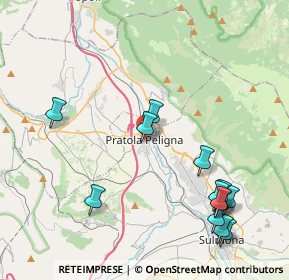 Mappa Via IV Novembre, 67035 Pratola Peligna AQ, Italia (5.08538)