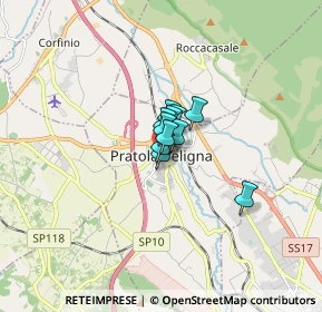 Mappa Via IV Novembre, 67035 Pratola Peligna AQ, Italia (0.57727)