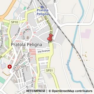 Mappa Via Antonio Gramsci, 5, 67035 Pratola Peligna, L'Aquila (Abruzzo)