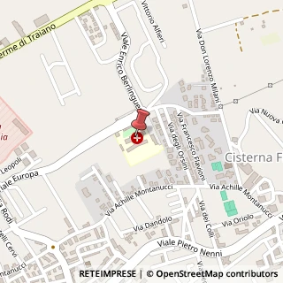 Mappa Largo Donatori del Sangue, 1, 00053 Civitavecchia, Roma (Lazio)