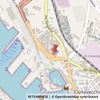 Mappa Largo della Pace, 30/B, 00053 Civitavecchia, Roma (Lazio)