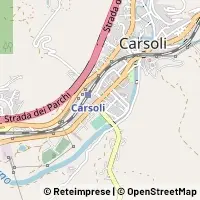 Hartă Carsoli