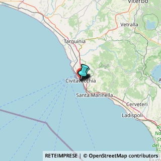 Mappa Via Monte Grappa, 00053 Civitavecchia RM, Italia (38.2025)