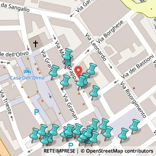 Mappa Via Monte Grappa, 00053 Civitavecchia RM, Italia (0.07037)
