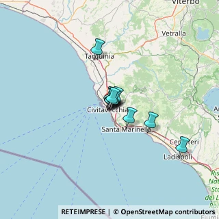 Mappa Via Gobetti Piero, 00053 Civitavecchia RM, Italia (6.63909)
